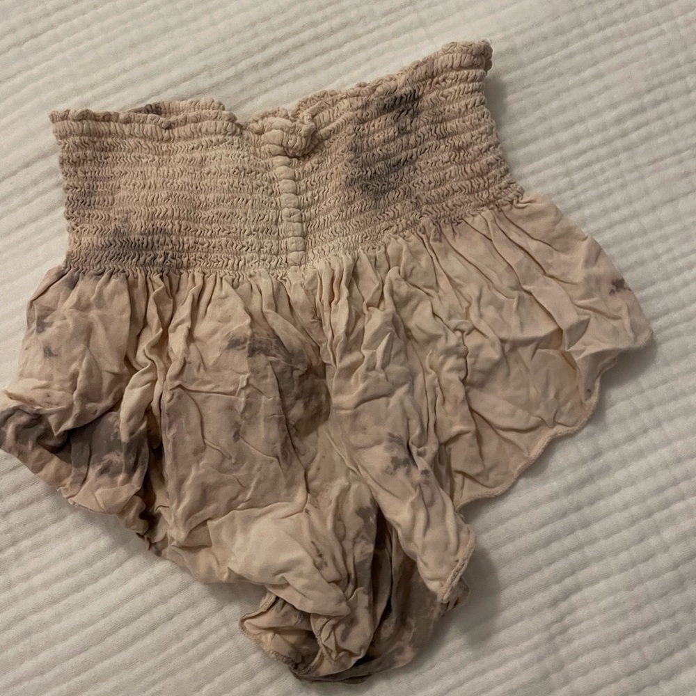 Planet Blue Beach Blush Tie Dye Shorts